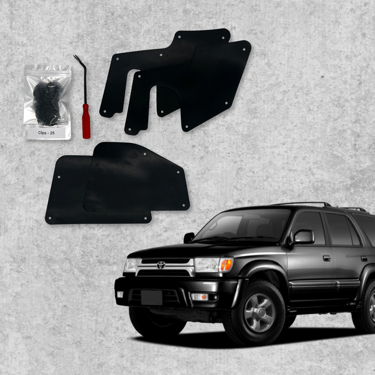 Splash Guards for 4Runner | Gen 3 | 1996-2002