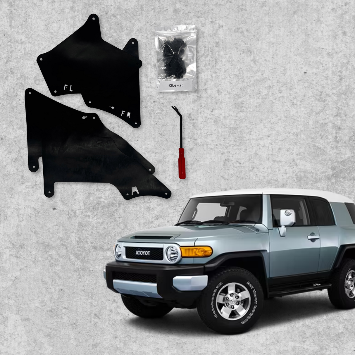 Splash Guards for FJ Cruiser | 2007-2014
