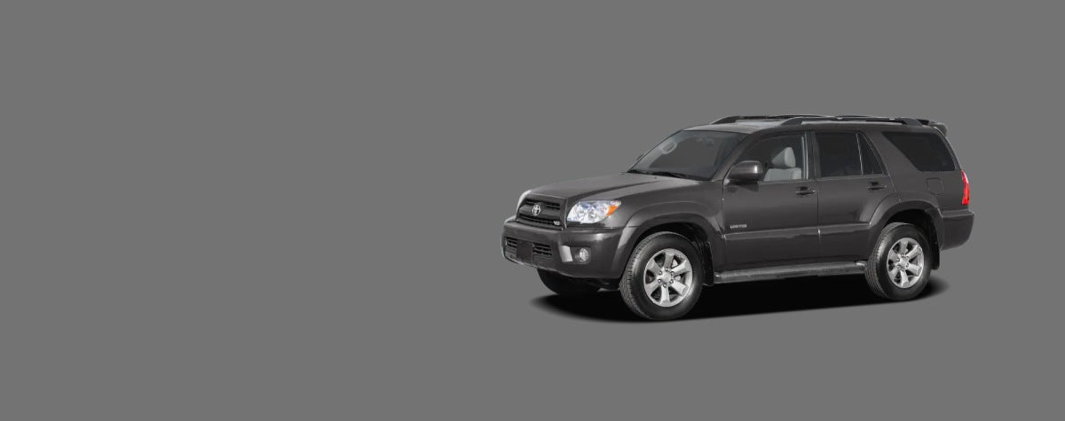 4th Gen 4 Runner on Gray Background