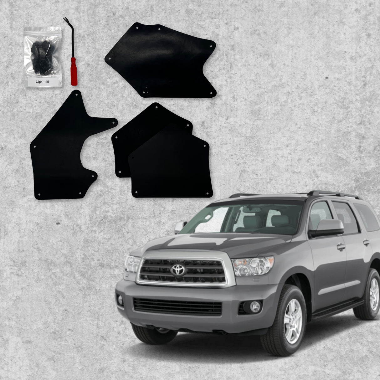 Splash Guards for Sequoia | Gen 2 | 2007-2021