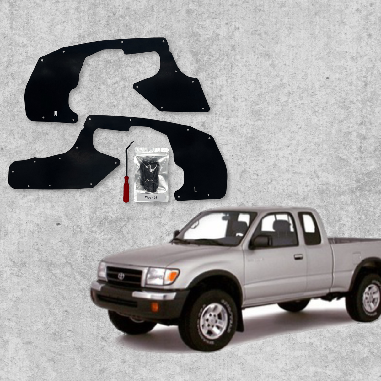 Splash Guards for Tacoma | Gen 1 | 1995-2004