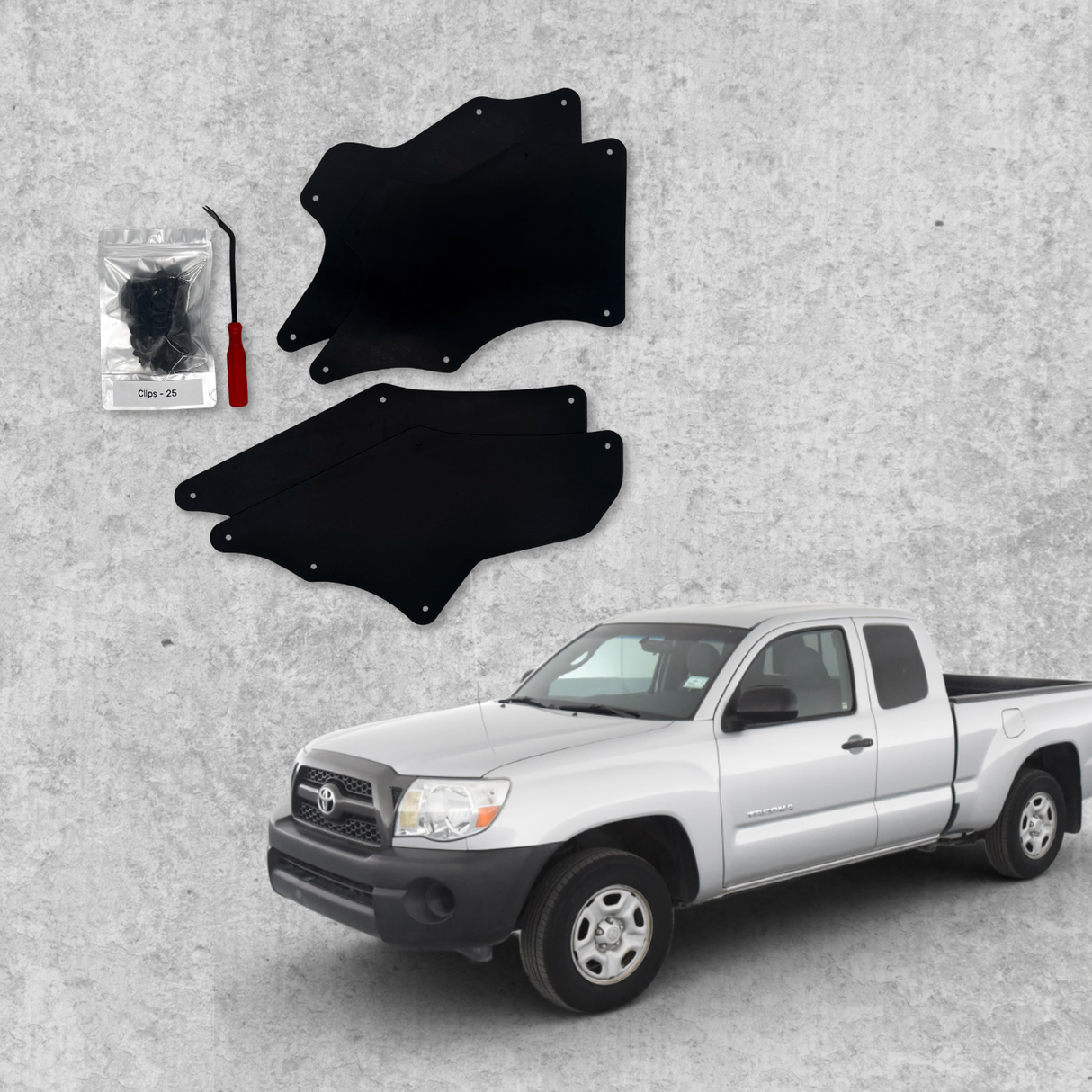 Splash Guards for Tacoma | Gen 2 | 2005-2015