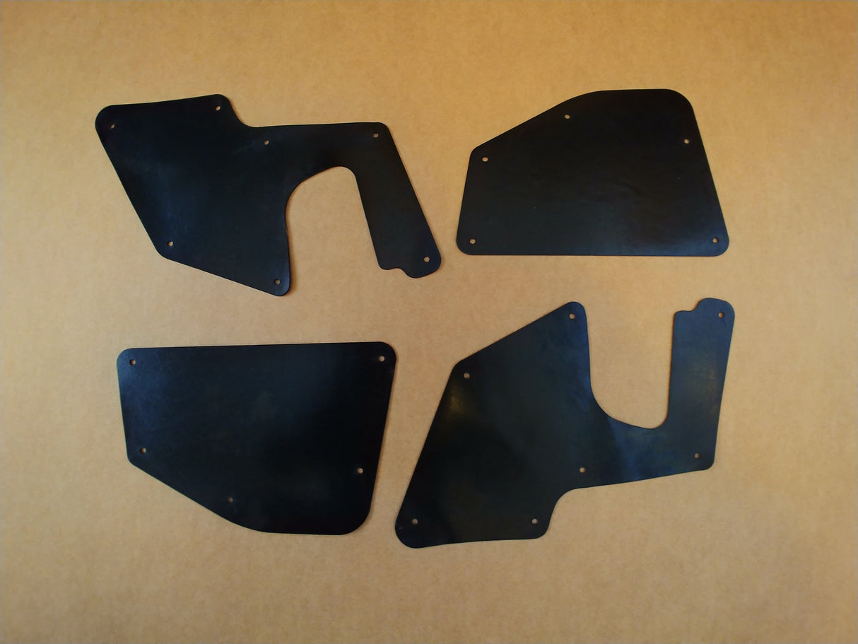 Set of 4 Splash Shields, Splash Seals, Fender Liners 1996-2002 4Runner With Clips Series R