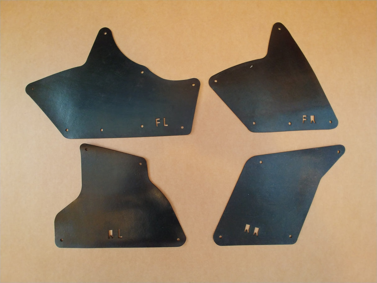Set of 4 Splash Shields, Splash Seals, Fender Liners With Clips 2000-2006 Tundra 2001-2007 Sequoia Series T