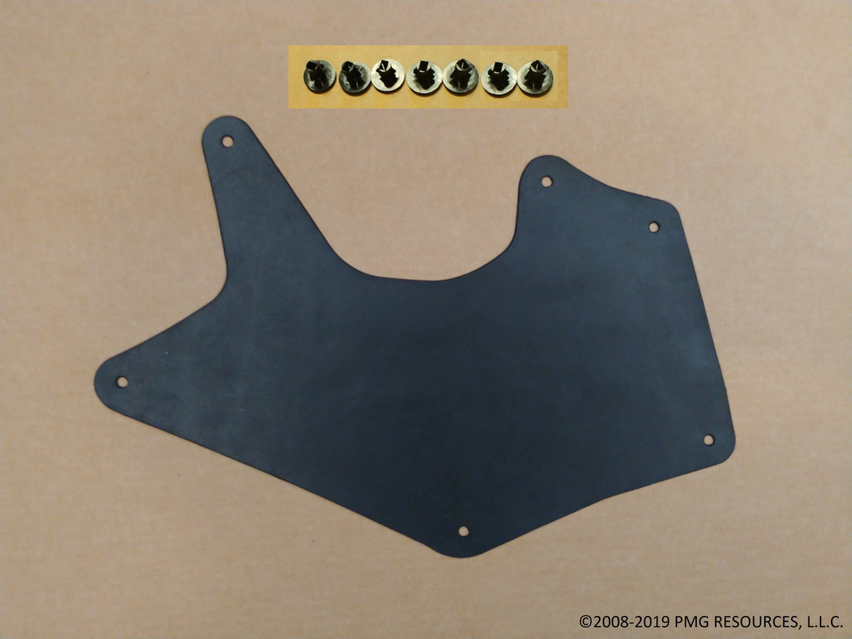 Front Right Splash Shield, Splash Seal, Fender Liner With Clips 2007-2020 Toyota Tundra & Sequoia Series U