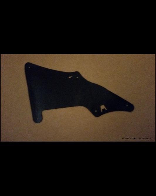 Rear Right Or Left Splash Shield, Splash Seal, Fender Liner 2003-2009 4Runner With Clips Series C