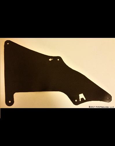 Rear R/L Splash Shield, Splash Seal, Fender Liner With Clips 2010-2020 Toyota 4Runner 2007-2014 Toyota FJ Cruiser 2003-2009 Lexus GX470 2010-2020 Lexus GX460 Series A or D